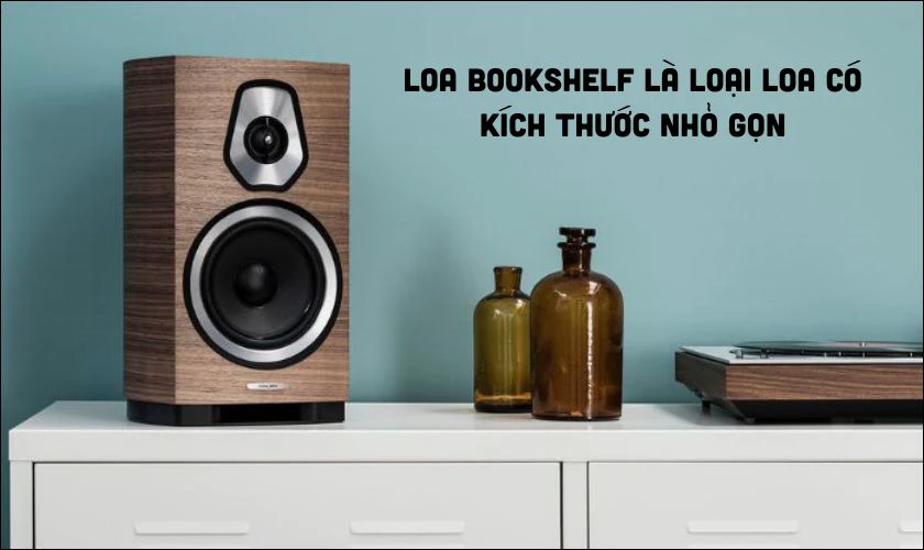 Loa bookshelf là loại loa để bàn nhỏ gọn khá phổ biến hiện nay