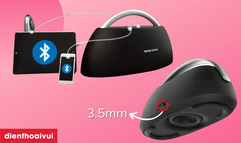 Kết nối có dây hoặc không dây Bluetooth 4.1 hiện đại