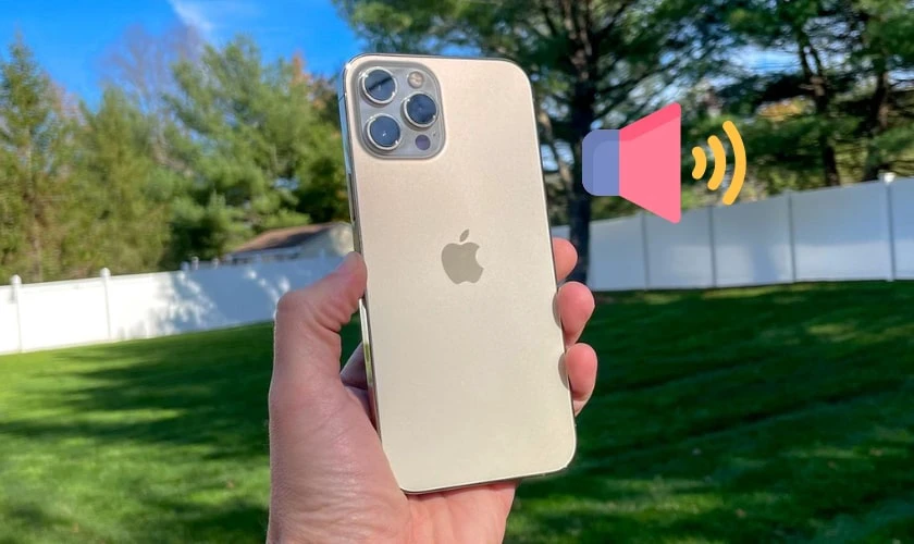 Mẹo hạn chế loa iPhone 12 Pro Max bị rè
