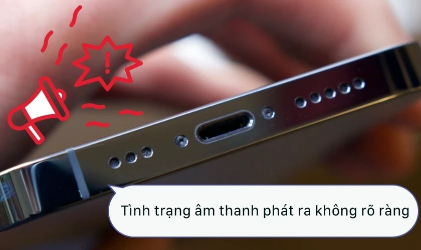 Loa iPhone 14 Pro Max bị rè là tình trạng gì?