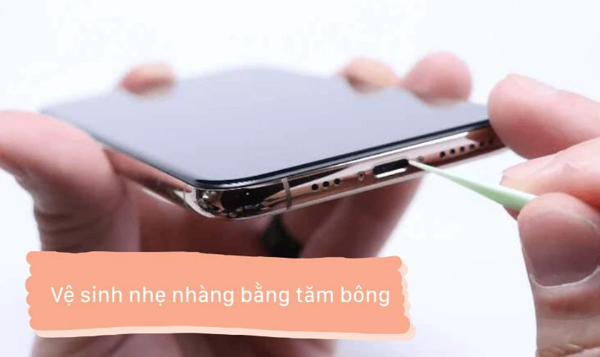 Cách khắc phục loa iPhone 14 Pro Max bị rè - Vệ sinh loa