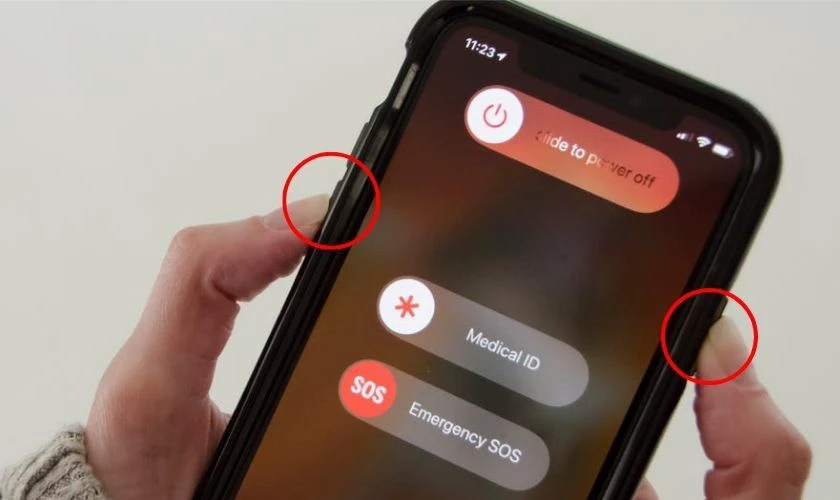 Khởi động lại máy và cập nhật iOS mới nhất