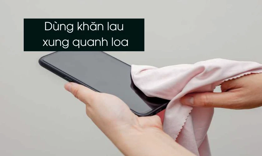 Cách khắc phục loa iPhone 16 Pro Max bị rè - Sấy khô nước trong loa