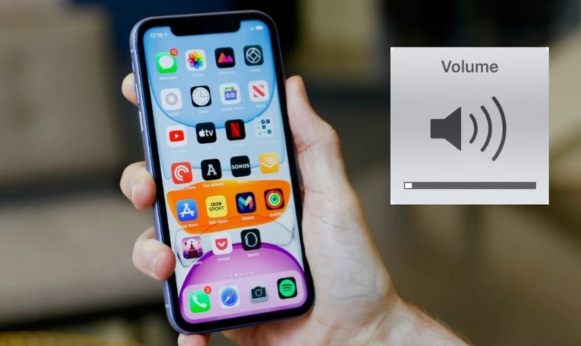 Khắc phục loa iPhone bị nhỏ khi gọi điện thoại