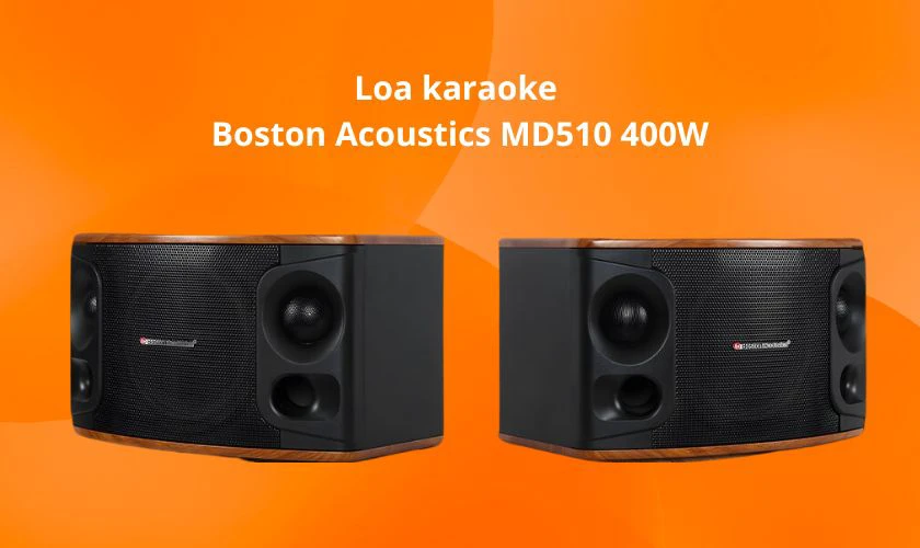 Loa karaoke Boston Acoustics MD510 400W