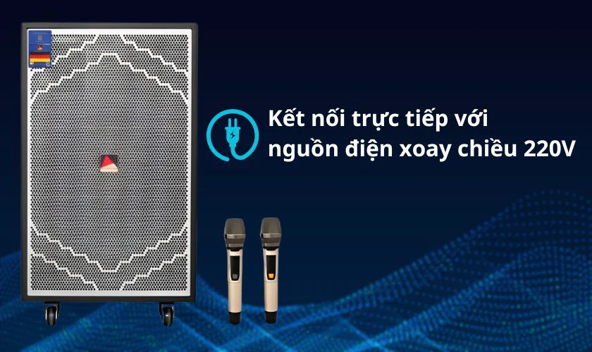 Loa kéo cắm trực tiếp là gì?