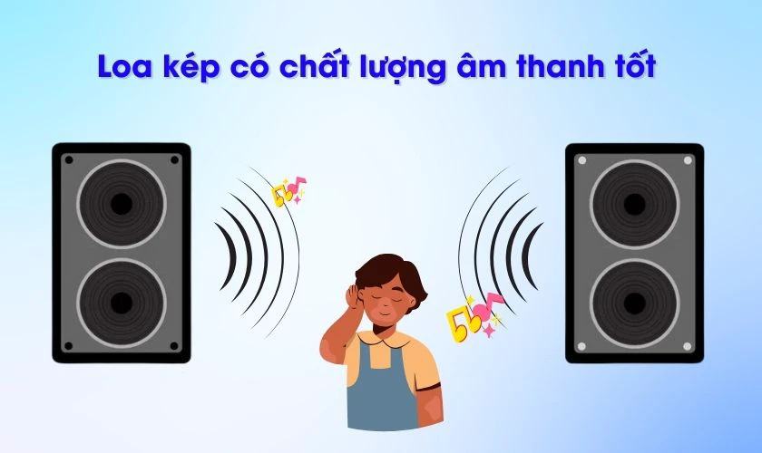 Loa kép đóng vai trò gì trong hệ thống âm thanh?