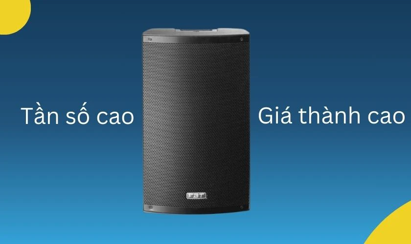 Thông thường, loa Monitor sẽ có dải tần số khác nhau
