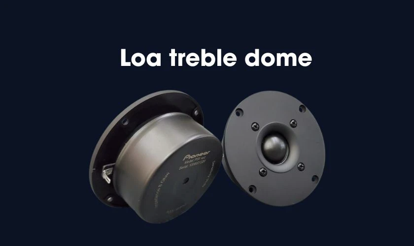 Loại loa treble dome