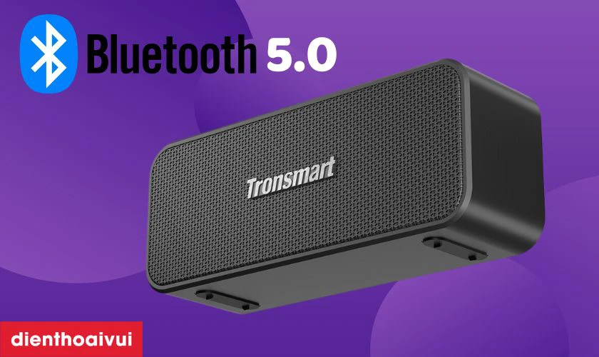 Loa được trang bị kết nối Bluetooth 5.0