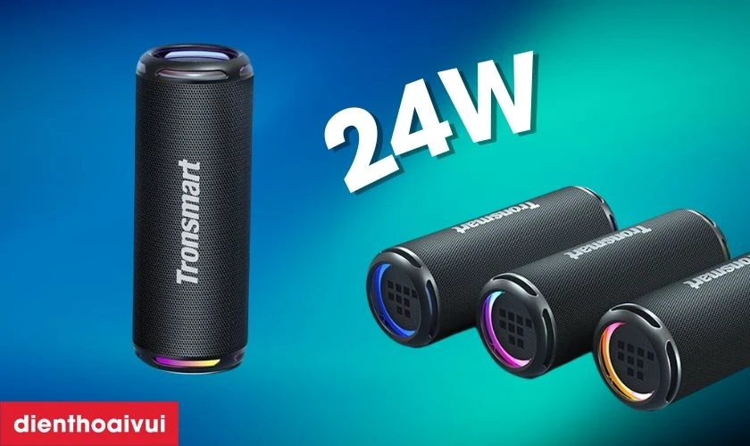 Loa Tronsmart T7 Lite Portable Outdoor sở hữu công suất 24W