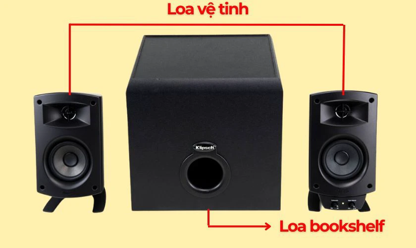 So sánh loa vệ tinh với các loại loa khác