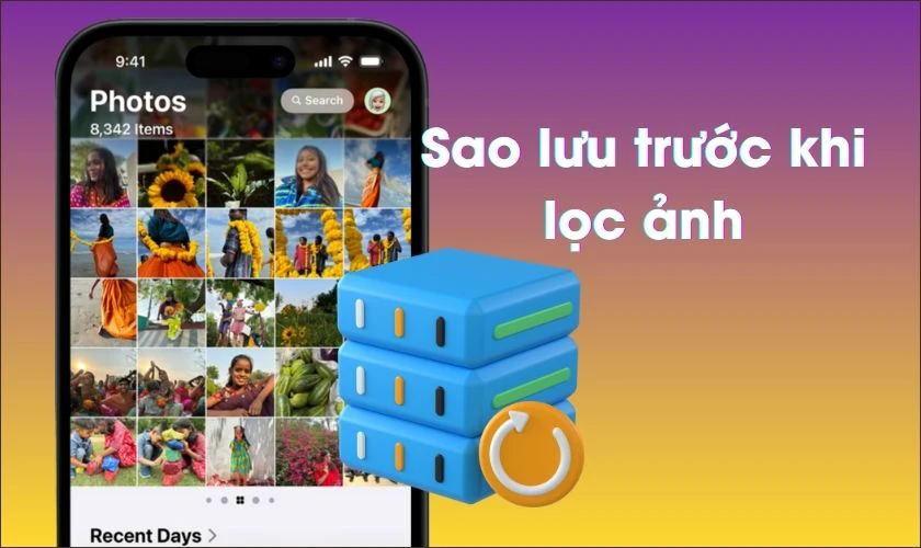 Lưu ý khi lọc ảnh trùng trên iPhone iOS 18.7