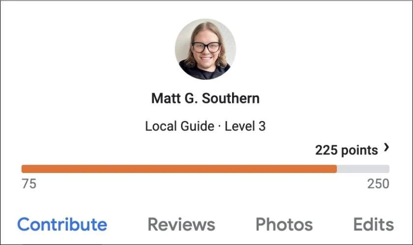 Các cấp độ trong Google Local Guide Program