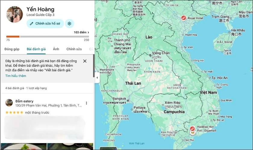 Bắt đầu đóng góp thông tin trên Google Maps