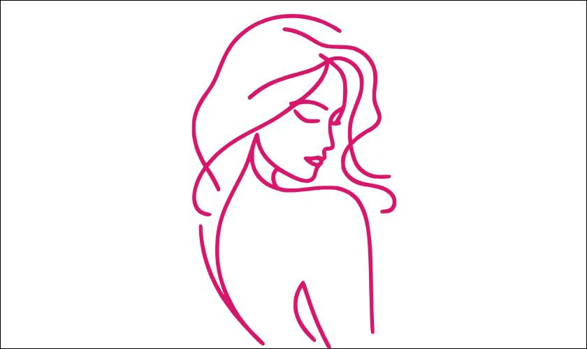 Logo chúc mừng ngày 20/10 chủ đề phụ nữ