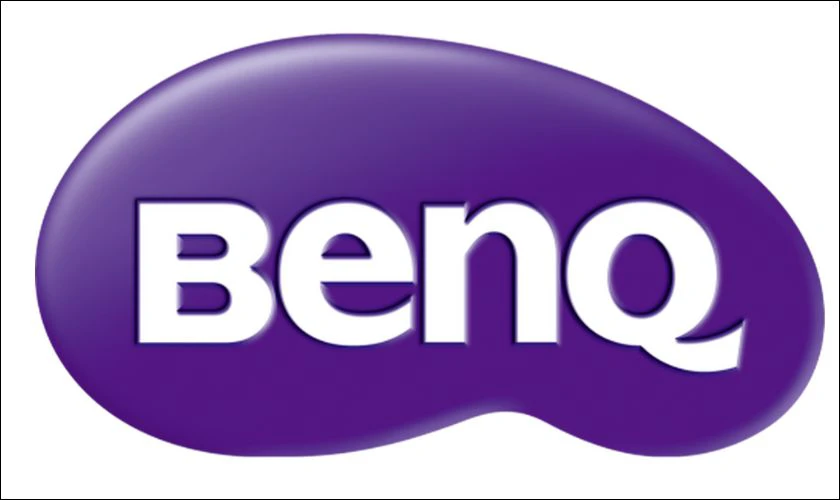 Logo laptop dạng hình học - BenQ