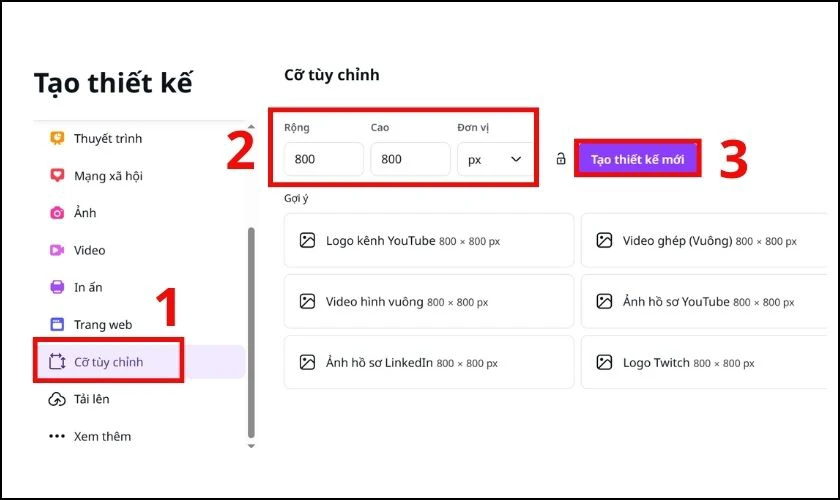 Cách thiết kế logo Ngày gia đình Việt Nam bằng Canva