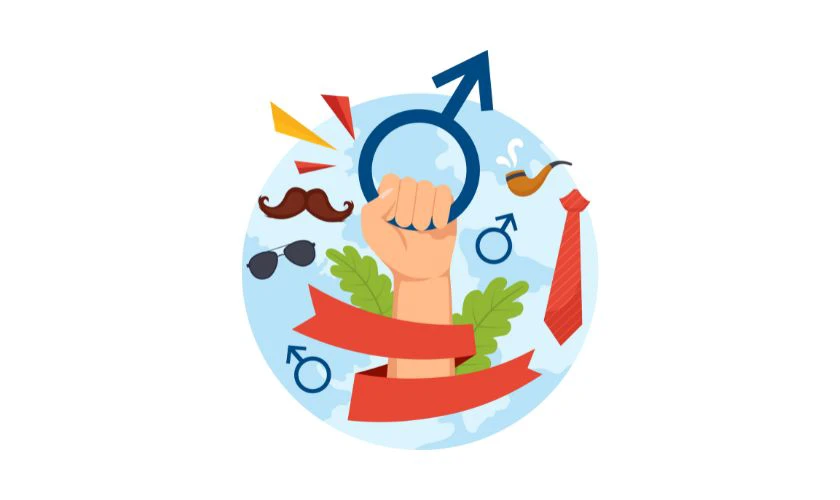 Logo Ngày Quốc tế Đàn ông mạnh mẽ
