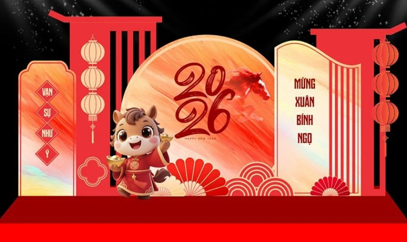 Lưu ý khi thiết kế logo Tết 2026