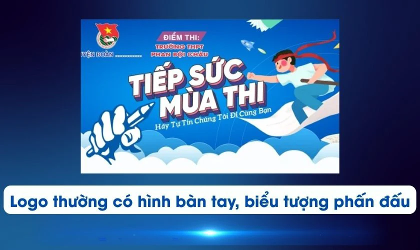 Logo tiếp sức mùa thi 2025 là logo nào?