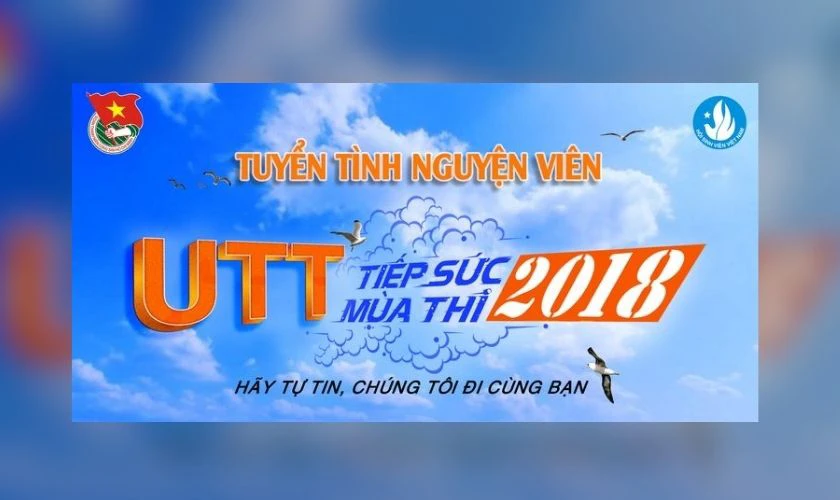 Mẫu logo tiếp sức mùa thi 2025 dùng trong thiết kế