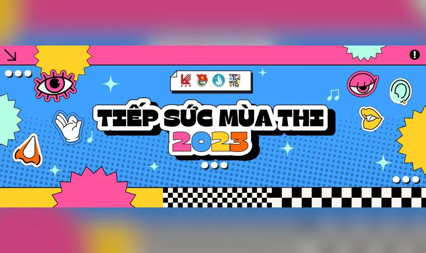 Mẫu logo tiếp sức mùa thi dùng trong thiết kế