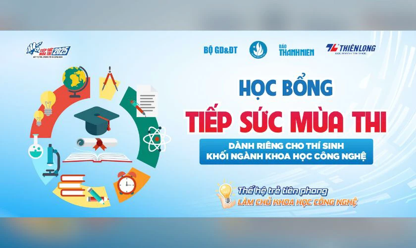 Mẫu logo tiếp sức mùa thi