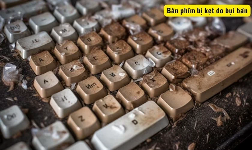 Lỗi bàn phím bấm không có tác dụng