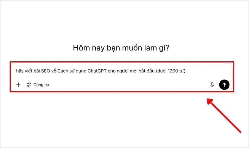 Rút gọn câu hỏi hoặc chia nhỏ yêu cầu đầu vào