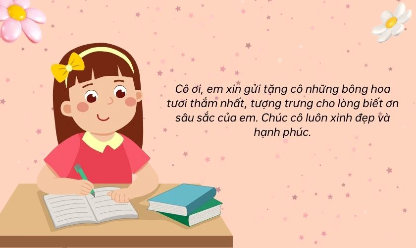 Lời chúc 20/10 cho cô giáo cấp 3