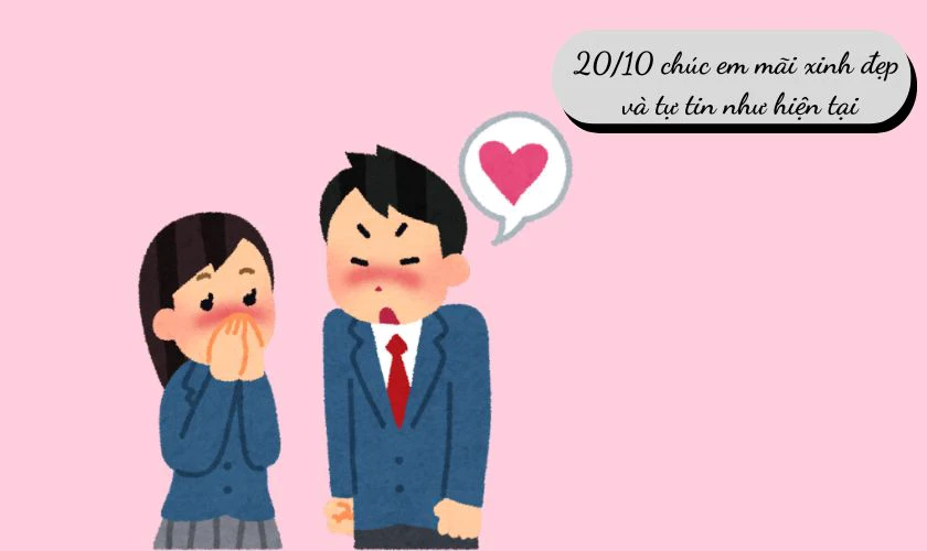 Lời chúc 20/10 cho crush hay nhất