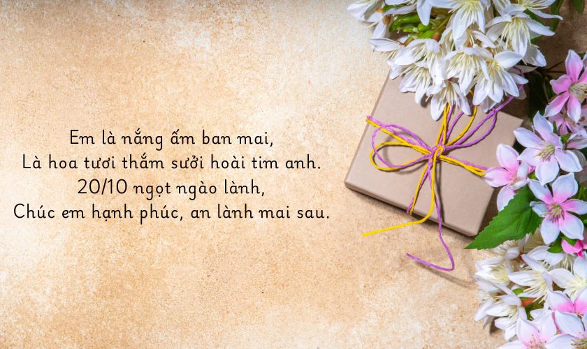 Thơ tặng người yêu nhân ngày Phụ nữ Việt Nam