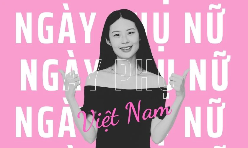 Hình chúc mừng Ngày Phụ nữ Việt Nam