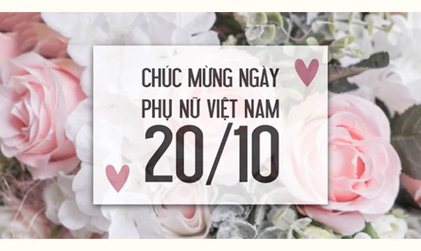 Hình ảnh lời chúc 20/10 cho vợ