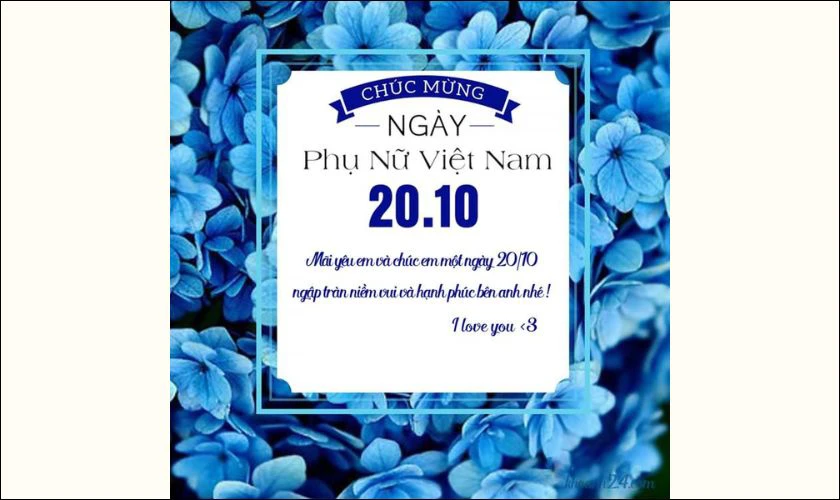 Gửi những thông điệp ý nghĩa tới vợ