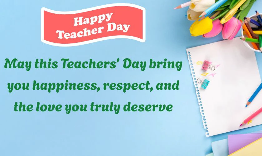 Lời chúc 20/11 cho chồng làm giáo viên bằng tiếng Anh