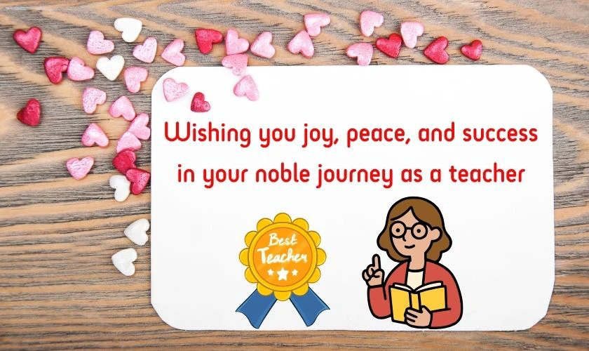 Lời chúc 20 11 cho cô giáo bằng tiếng Anh