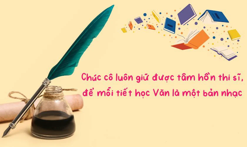 Lời chúc 20 11 cho cô giáo dạy văn