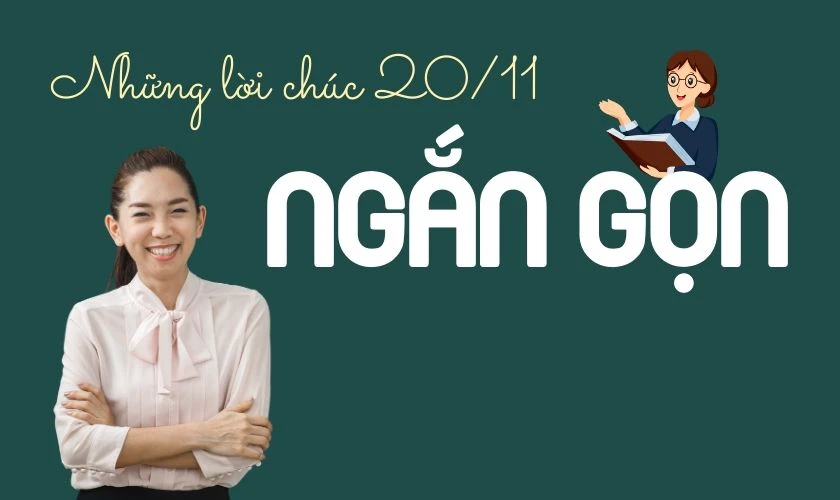 Những lời chúc 20/11 cho đồng nghiệp ngắn gọn