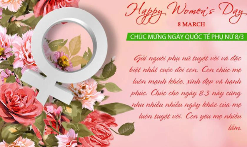 Hình ảnh Quốc tế Phụ nữ ngắn gọn, đẹp nhất