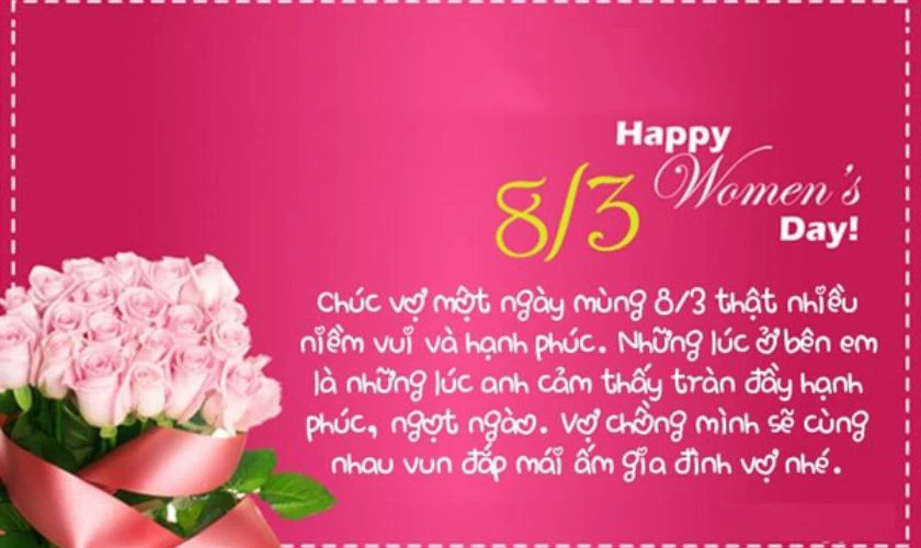 Hình ảnh 8/3 tiếng Anh ngắn gọn, đẹp nhất