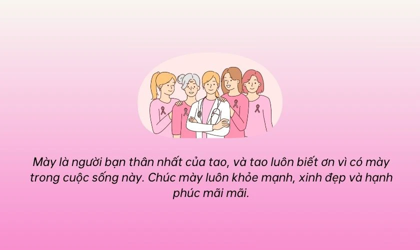 Lời nói Quốc tế Phụ nữ tặng bạn là con gái