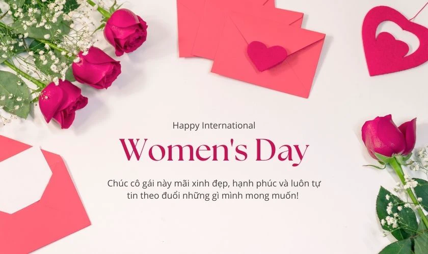 Lời chúc 8/3 cho bản thân dễ thương