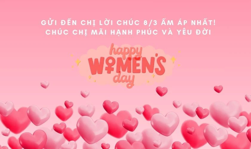 Hình ảnh lời chúc ngày Quốc tế Phụ nữ cho chị chồng