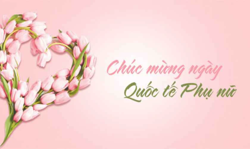 Hình 8/3 đồng nghiệp nữ đẹp, độc đáo