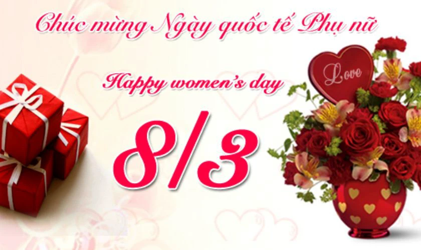 Hình ảnh lời chúc 8/3 cho em gái 2025 đẹp nhất