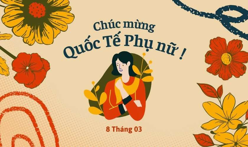 Hình ảnh lời chúc 8/3 cho cả gia đình 2025