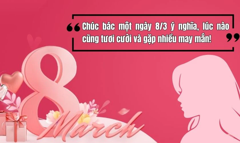 Lời chúc 8/3 tặng mẹ người yêu 2025 ngắn gọn