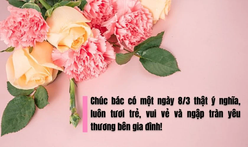 Lời chúc 8/3 cho mẹ bạn gái